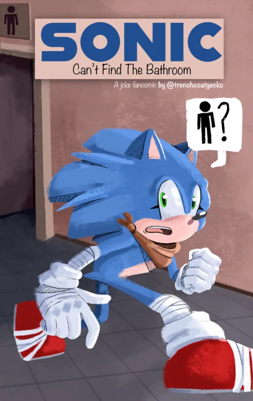 image from Sonic Can’t Find the Bathroom