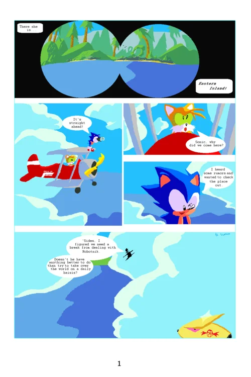 image from Sonic the Hedgehog the Comic