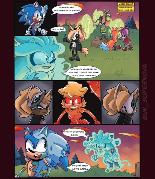 image from What If Sonic Stayed Behind