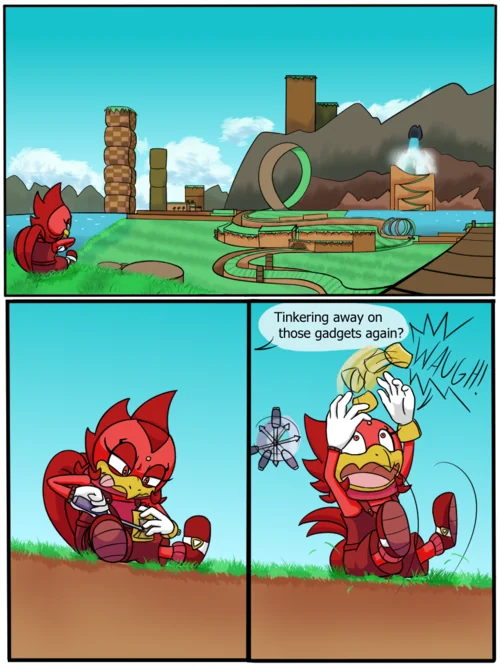 image from Sonic Forces comics