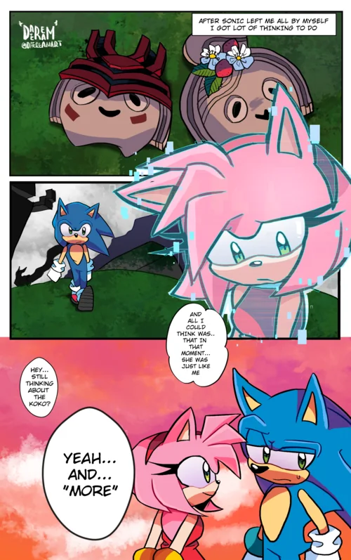 image from Sonamy Special Comic